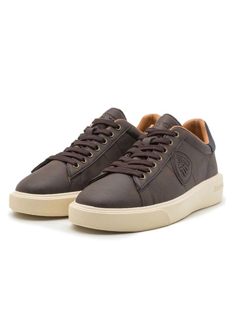 Blauer BUCK01 Shoes Dark Brown Men BLAUER | Sneakers | BUCK01- DARK BROWN